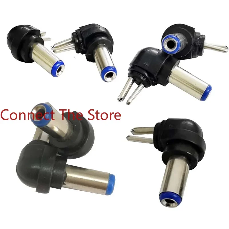 9PCS DC Power Supply Two-pin Plug Male 5.5*2.1   5521      Welded Plate Type