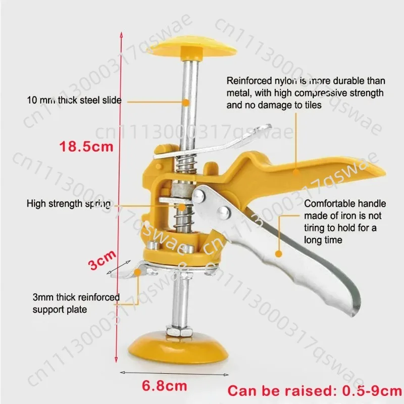 Tile Height Adjuster Level Wall Ceramic Positioner Hand Clamp Ceramic Level Hand Tool
