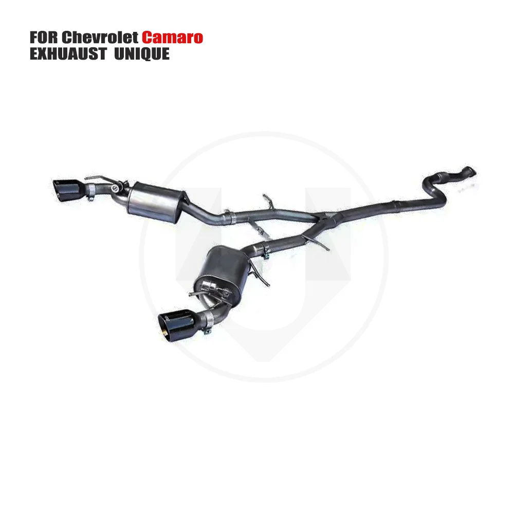 

UNIQUE Stainless Steel Exhaust System Performance Catback is Suitable for Chevrolet Camaro 2.0T Car Muffler