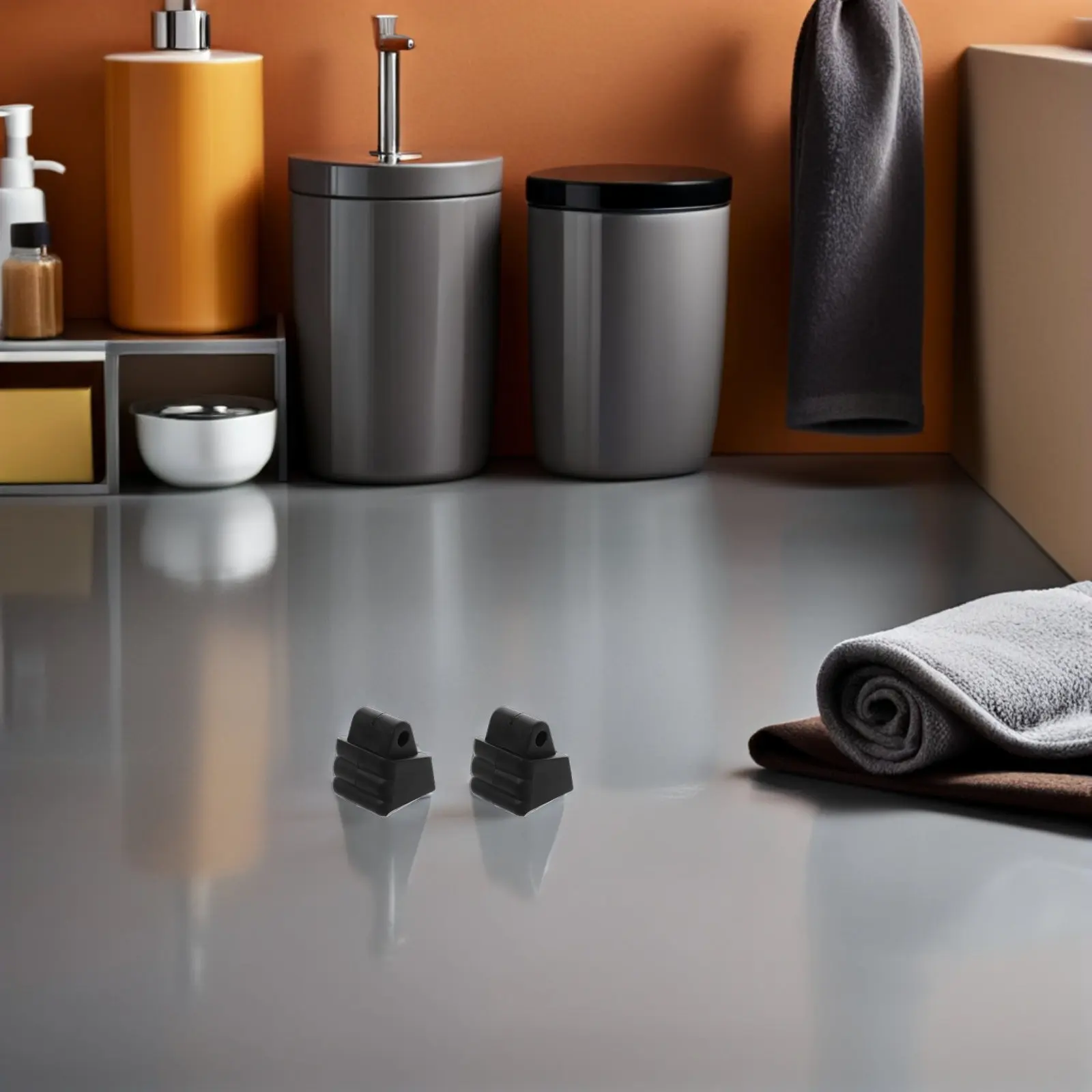 

2 шт. универсальные противоскользящие тормозные колодки для роликовых коньков, заменяемые накладки на носок, безопасные тормоза для инлайн- и квад-коньков