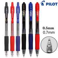 6pcs Japan Pilot Gel Pen BL-G2 0.7mm Ballpoint Pen Art Supplies Office Accessories Student School Stationery Large Capacity