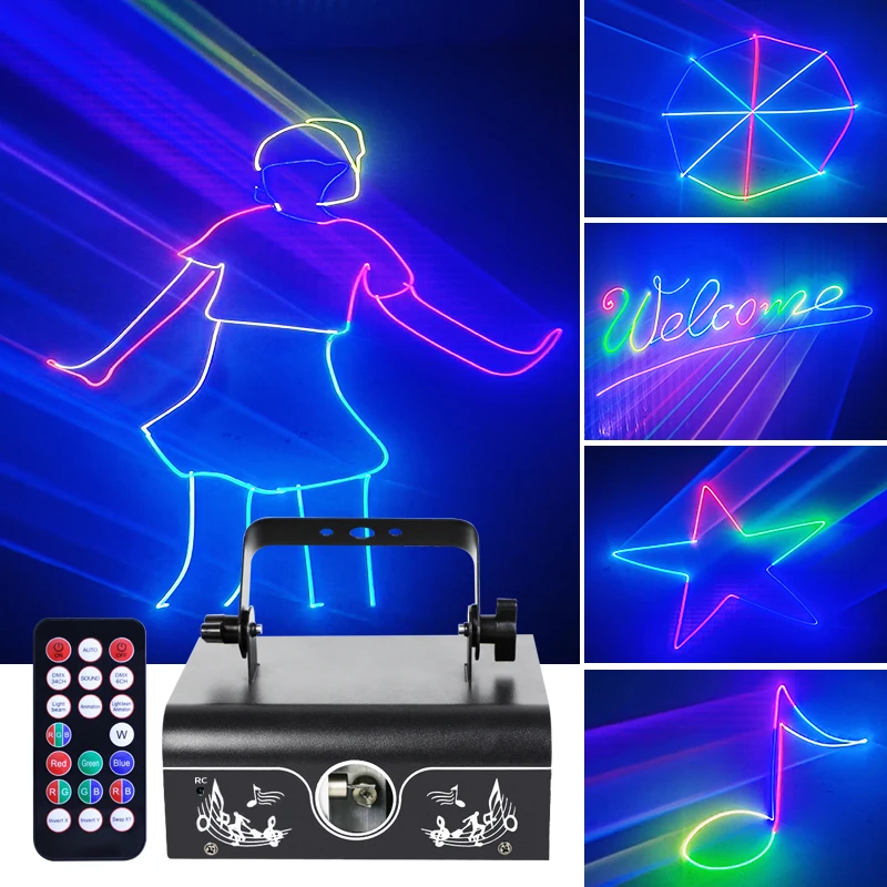 Wuzstar LED Wide Beam Angle Stage Light Multi Mode Color Changing Party Light for Indoor Performance School Event Celebration