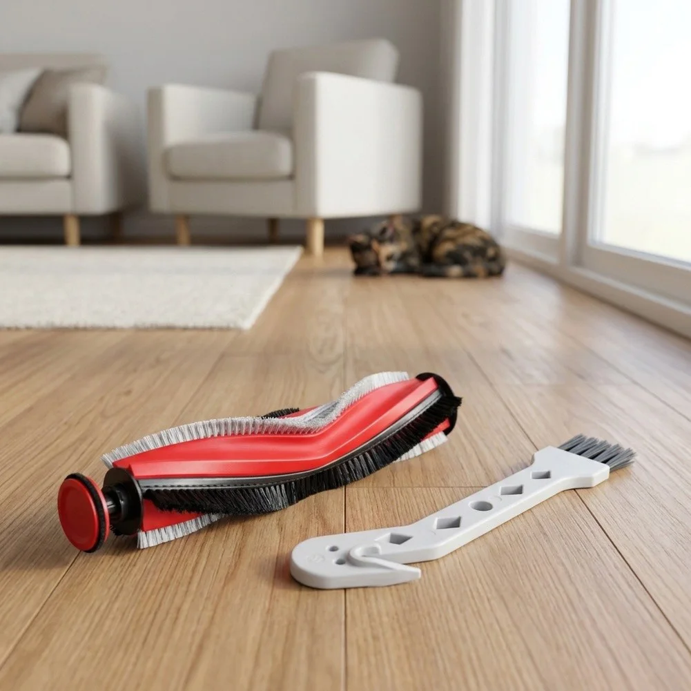For Hygienic Floors As Shown Robot Cleaner Roller Vacuum Cleaner Part Nylon And Plastic Material Sturdy Construction