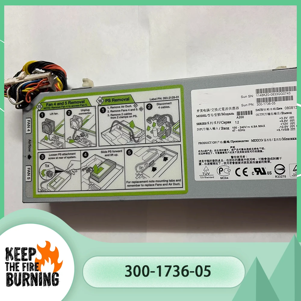 

For SUN Switching Power Supply 300-1736-05