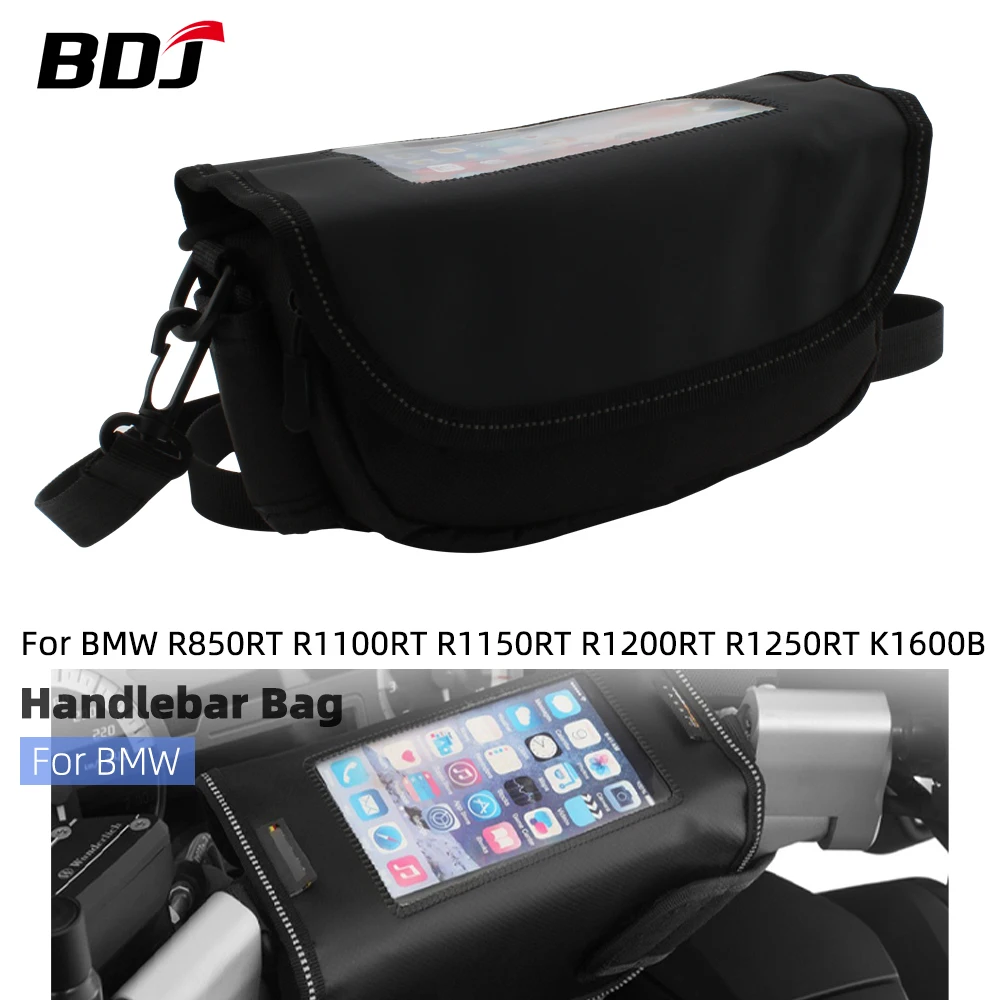 BDJ R850RT R1100RT Handlebar Bag For BMW R850RT R1100RT R1150RT R1200RT R1250RT K1600B Travel Front Saddle Bag Frame Bag