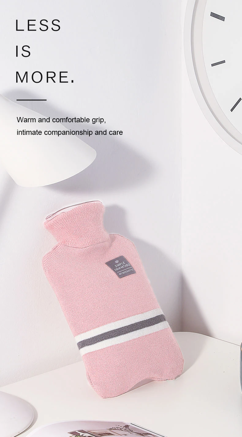 1000/2000 ml Wärmflaschen-Beutel, wasserfüllender Wärmbeutel für Damen, warmer Bauch, Hände und Füße, hält Handwärmer, heißer Wasserbeutel – Detail 7