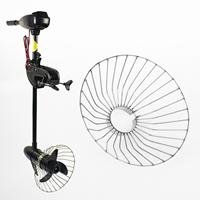 Outboard Engine Propeller Net Cover Fishing Boat Propulsion Rubber Boat Motor Protection Covers