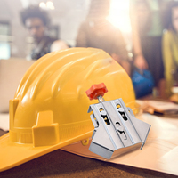 1-4PCS 90 Degree Right Angle Clamp Fixing Clips Stainless Steel Woodworking Corner Clamp Opened/Closed for Wood Panel Splicing