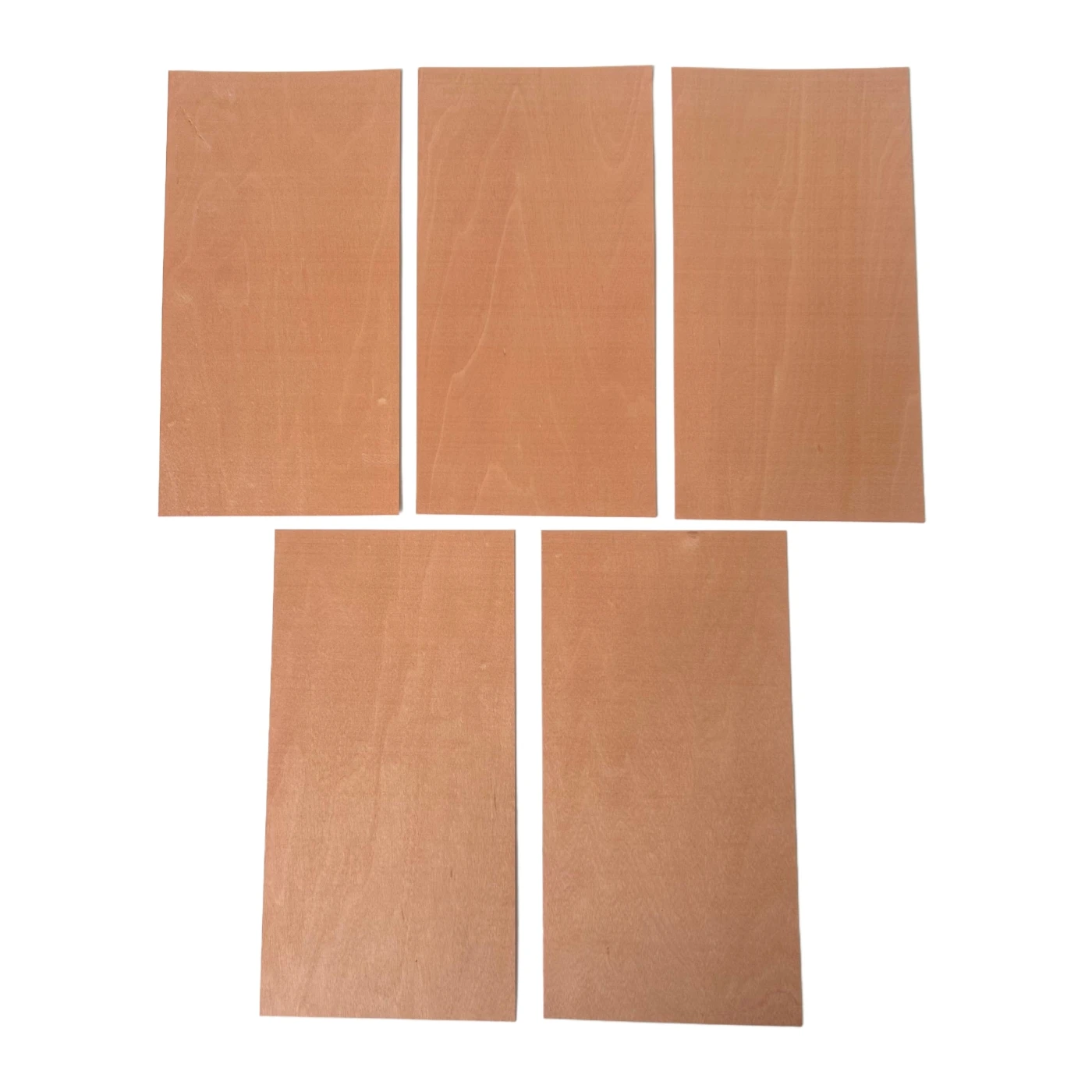 5 عبوات، 10 سم × 20 سم × 0.5 مم (عرض/طول/ط)، حزمة قشرة خشب القيقب المصبوغة للوحة الأصابع وأعمال التسويق والبطانة، أوراق خشب القيقب الطبيعي #6