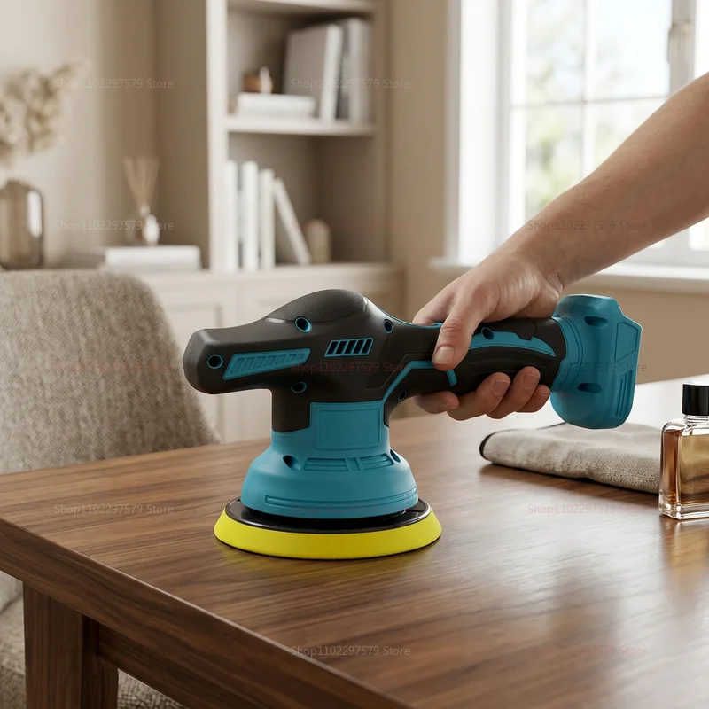 Car Polisher Electric Polishing Machine for 18v Battery Wireless Waxing Sanding Sealing Glaze Tool Sander Power Tools view 5