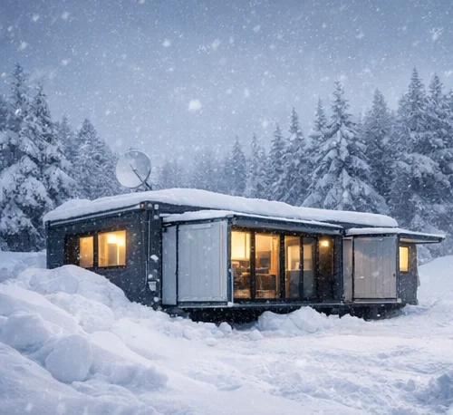3 Schlafzimmer, 2 Badezimmer, 1 Küche, Modulhaus, Fertighaus, komplettes Containerhaus für Wohn- und Gewerbezwecke