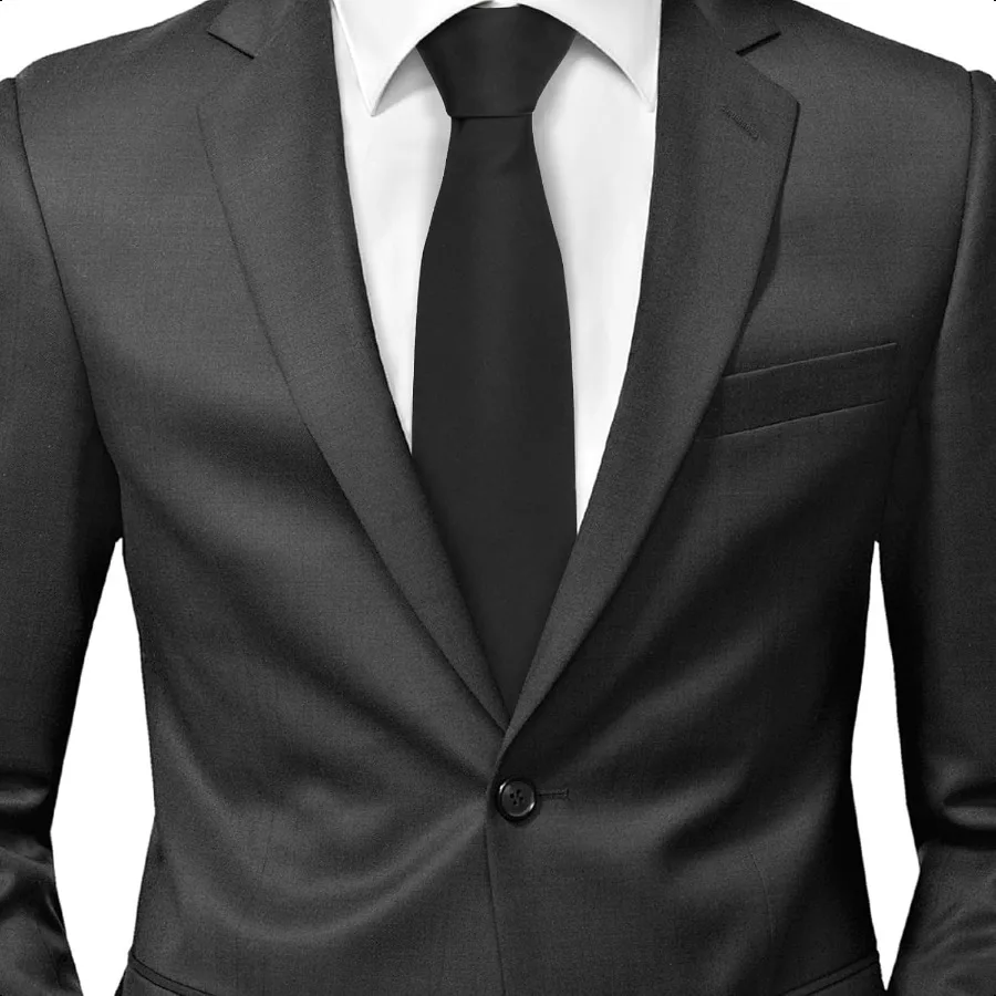 63'' XL Men's Ties Extra Long Solid Pure Color 3.35" 8.5CM Necktie Big and Tall Ties For Men + Gift Box