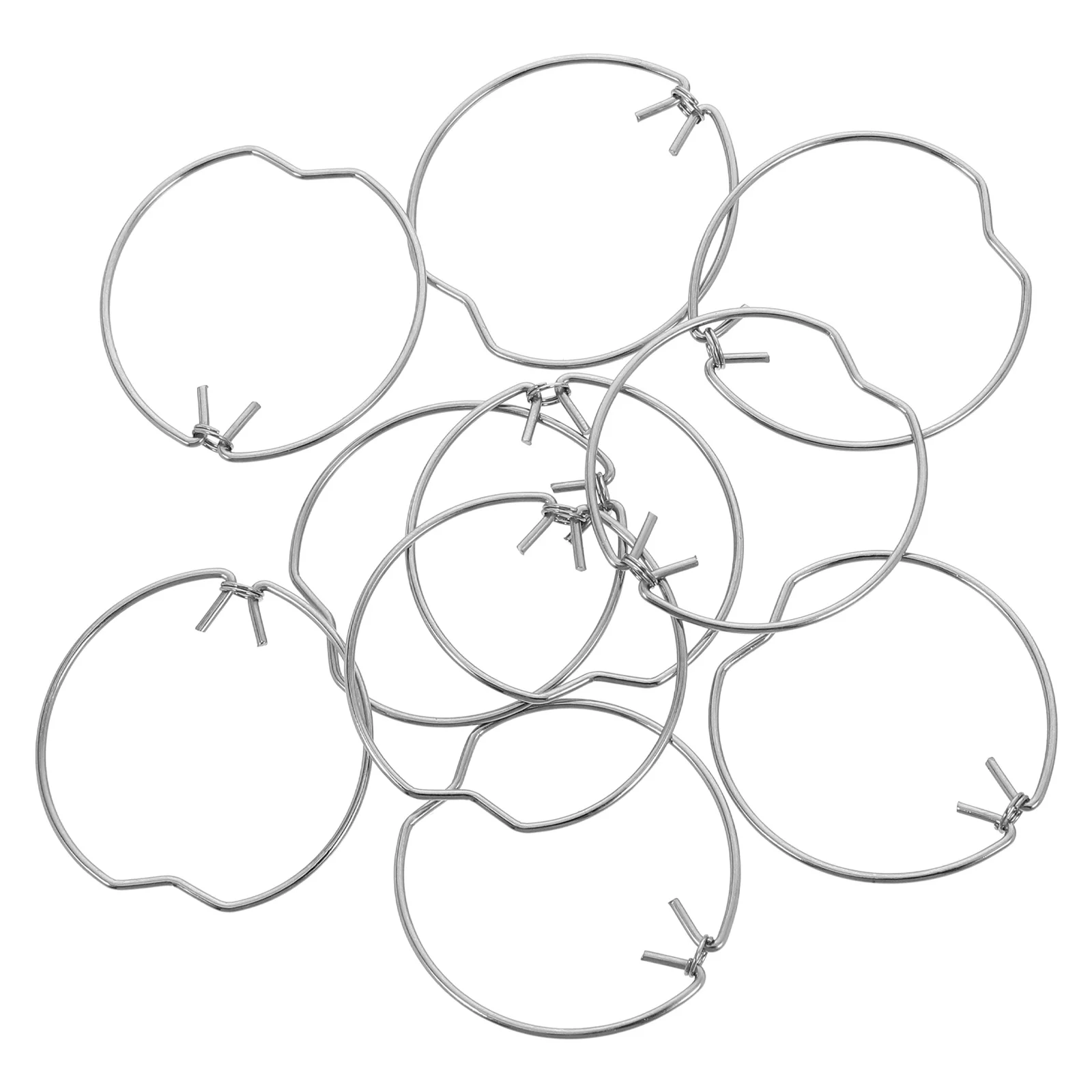 10 قطعة الاحتفاظ حلقات الربيع ل Mr16 النازل مصباح تثبيت كليب الهالوجين Led الأضواء المنغنيز الصلب كليب الإضاءة