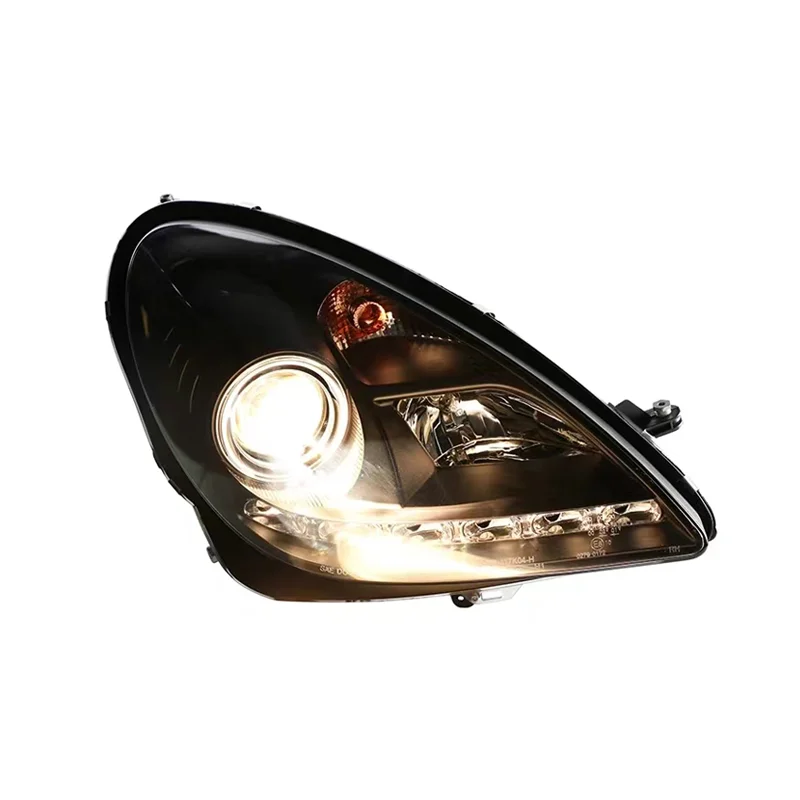 1 pc 2004-2012 R171 for Mercedes-Benz SLK original position modified lens LED day light emitting diode headlamp ready to use