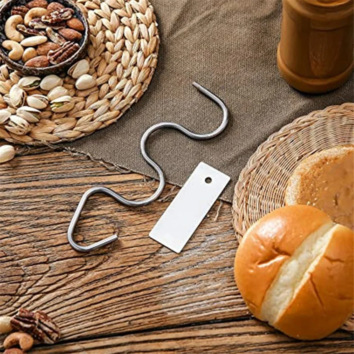 أداة تقليب زبدة الفول السوداني وخلاط زبدة الجوز الطبيعية أداة تحريك اللوز العضوي لاستخدام التحريك في المطبخ