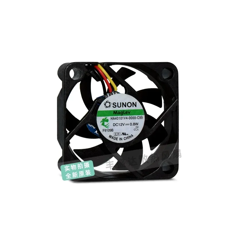 for SUNON HA40101V4-0000-C99 12V 0.8W 4010 4CM Monitor Silent Cooling Fan