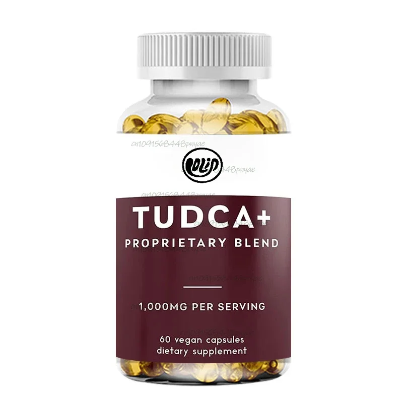 Tudca 500mg Tauroursodeoxycholic Acid, Liver Support Supplement 60 Capsules - Vegan, Non-GMO, No Filler Capsules