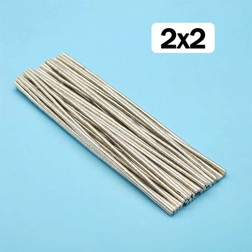 Powerful NdFeB Magnet Solid Magnetic Metal Rectangular 2x2 Shock Resistant Cabinet Attachment Tool Fixing