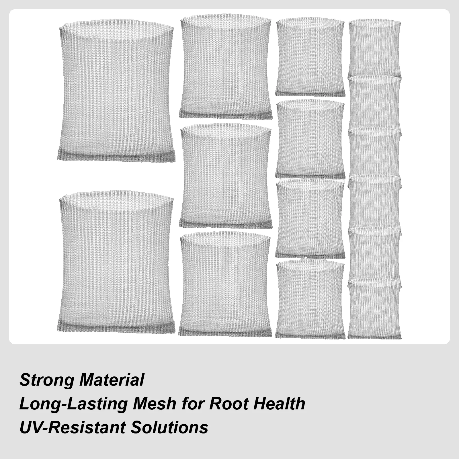 

Gopher Mesh Protectors 15Piece Bulb Protection From Squirrels For Garden Plants Root Tree Vegetable Bird Animals Outdoor Indoor