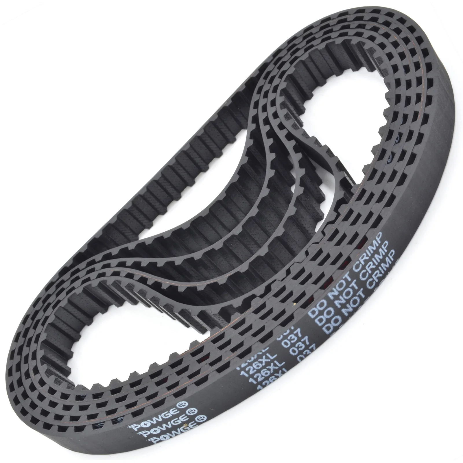 POWGE XL Timing belt 126XL to 188XL width 6-25mm 128 130 132 134 136 138 140 142 144 146 148 150 152 154 156 158 160 162 164 168