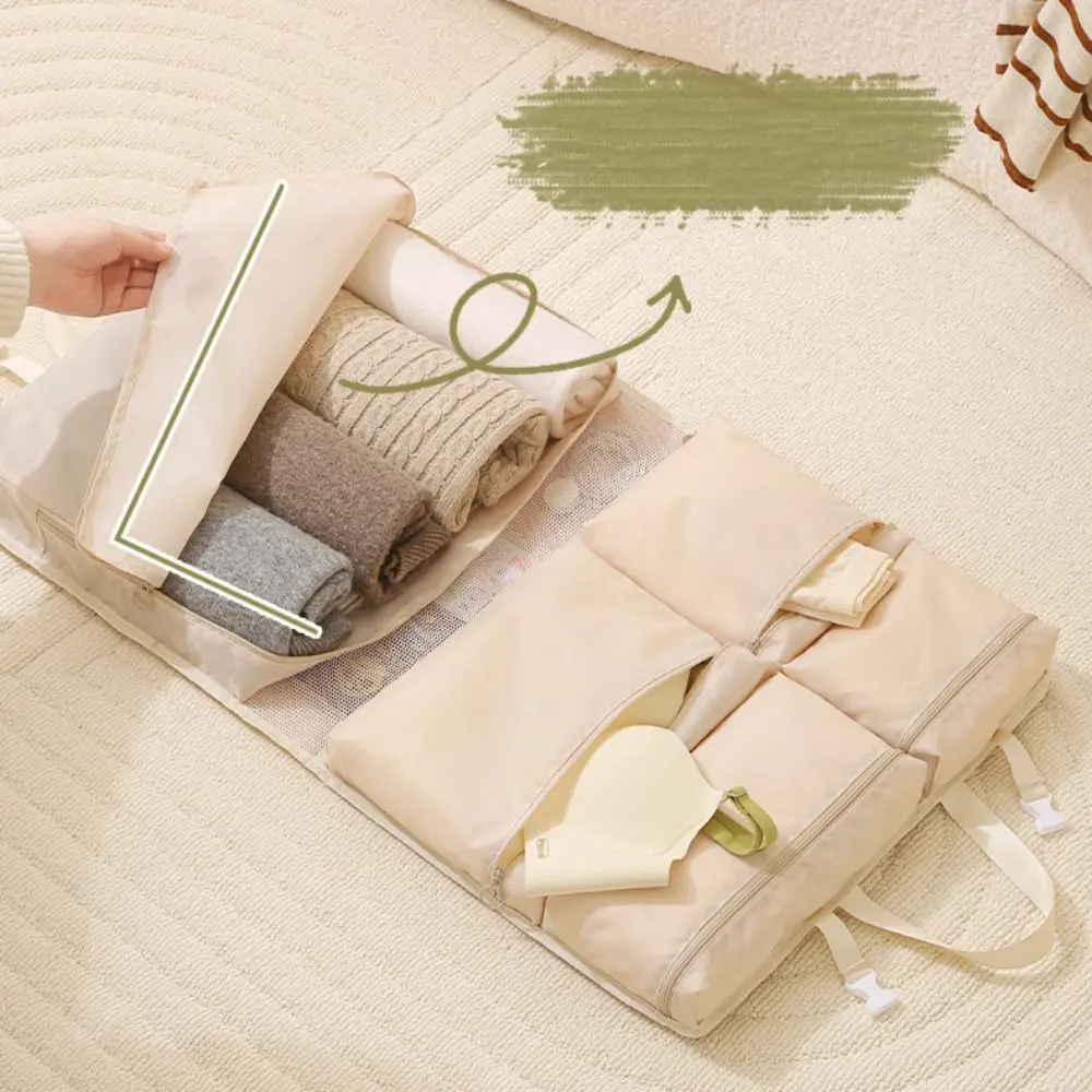 

6 in 1/8 in 1 Travel Luggage Bag Multi Pockets Large Capacity Trip Handbag Moisture-proof Hanging Foldable Storage Bag