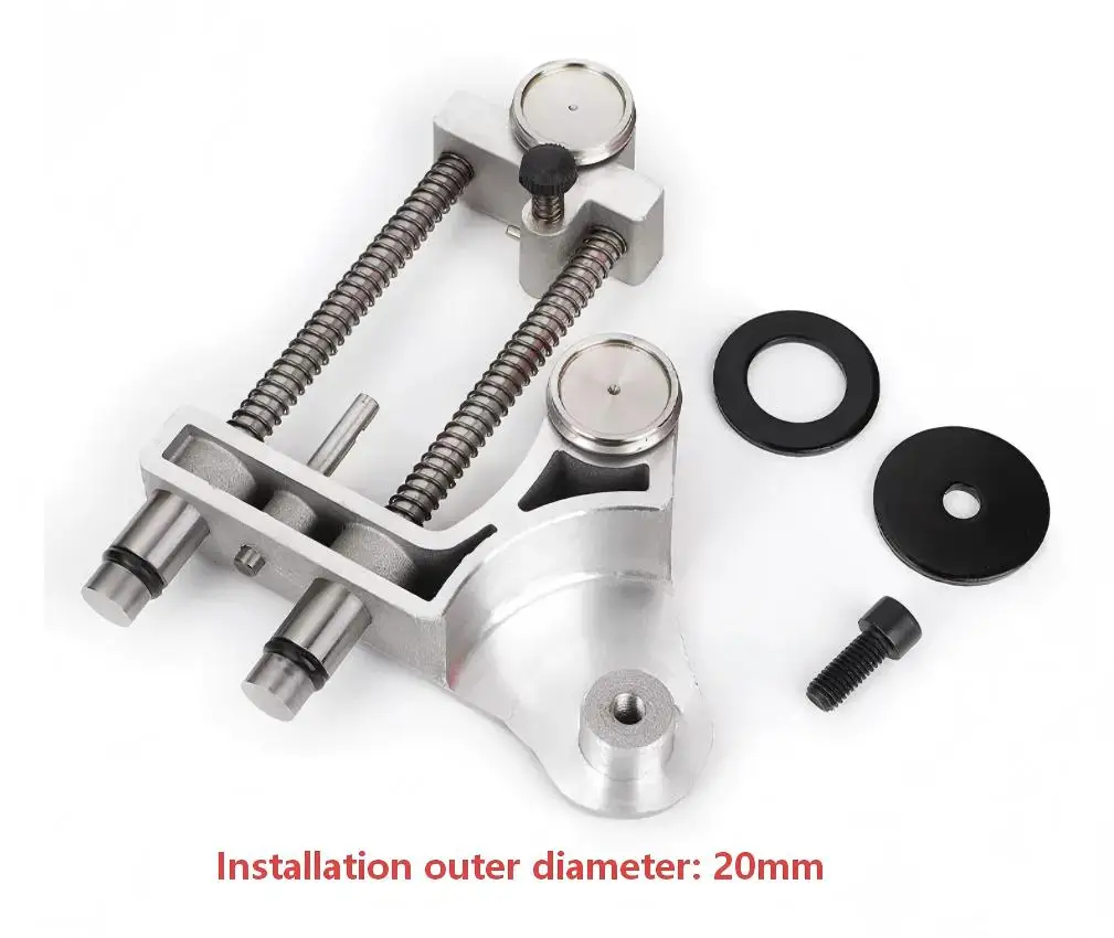Wire EDM molybdenum wire tightener, double-guide wheel automatic nail-free wire tensioner