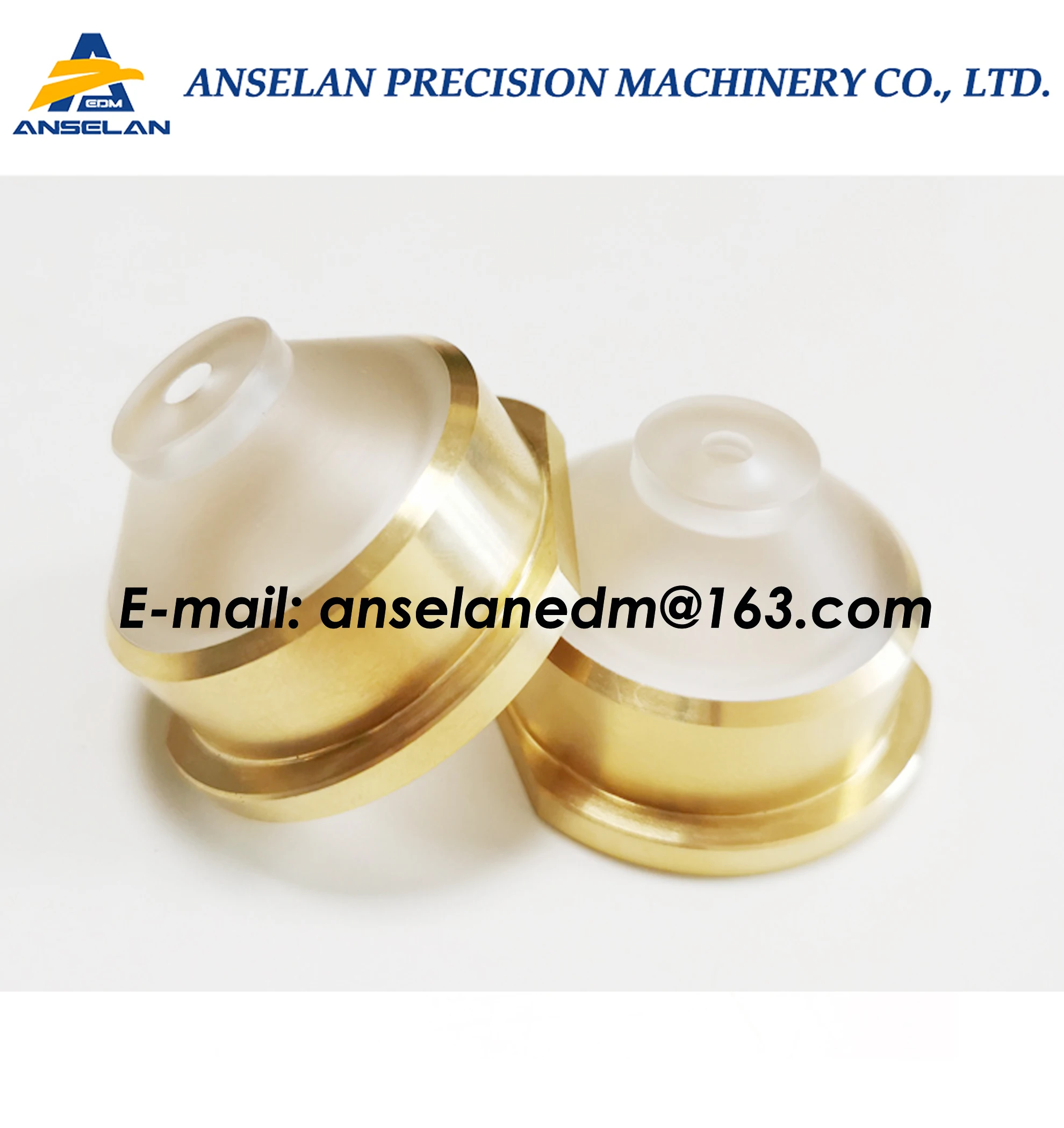 Ø4 Lower Brass Water Nozzle M212 (Both Side Cut) X054D881H03 for MV1200S.FX.FA DQ30300, X088D627H01, VFC606, X054D881