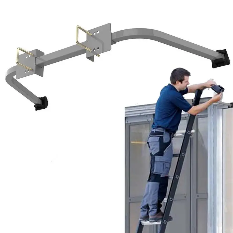 Ladder Stabilizer Fixed Ladder Stand-off Stabilizer For Gutter And Roof Ladder Grip Stabilizer With Surface Protectors