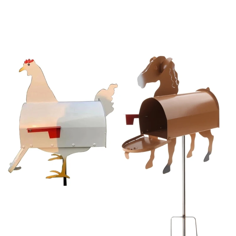 

Creative- Mailbox Cover Mailbox Wraps Letter Post Box Cover Horse/Chicken Covers