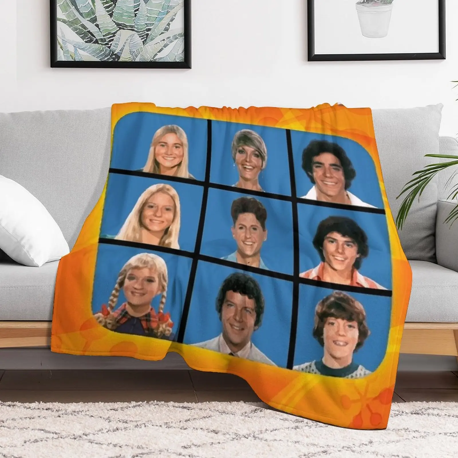 The Brady Bunch Throw Blanket heavy to sleep Stuffeds Blankets