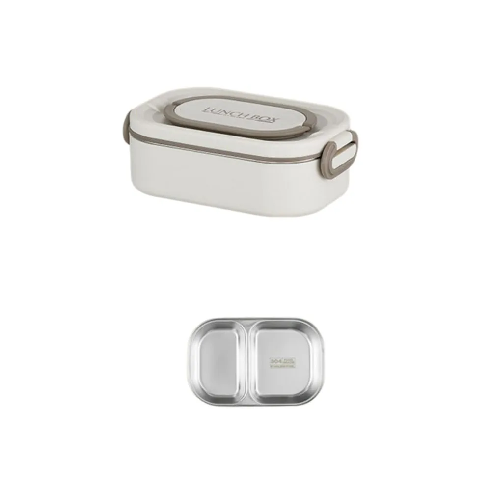Large Capacity Stainless Steel Lunch Box Insulated Stackable Multi Layer Lunch Box Leak-proof Divided Food Storage Container
