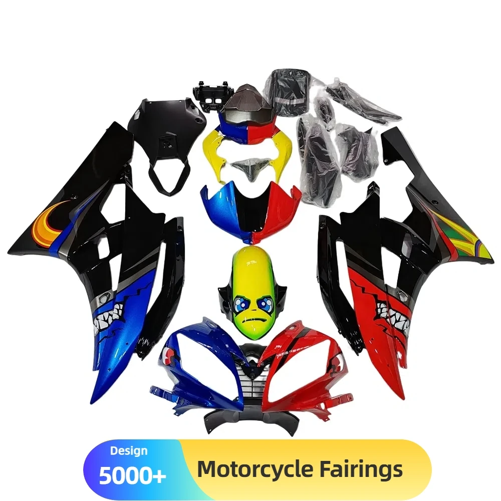 Suitable For Yamaha YZF-R6 2006-2007 Full Fairing Set ABS Plastic Perfect Fit Motorcycle Bodywork Kit