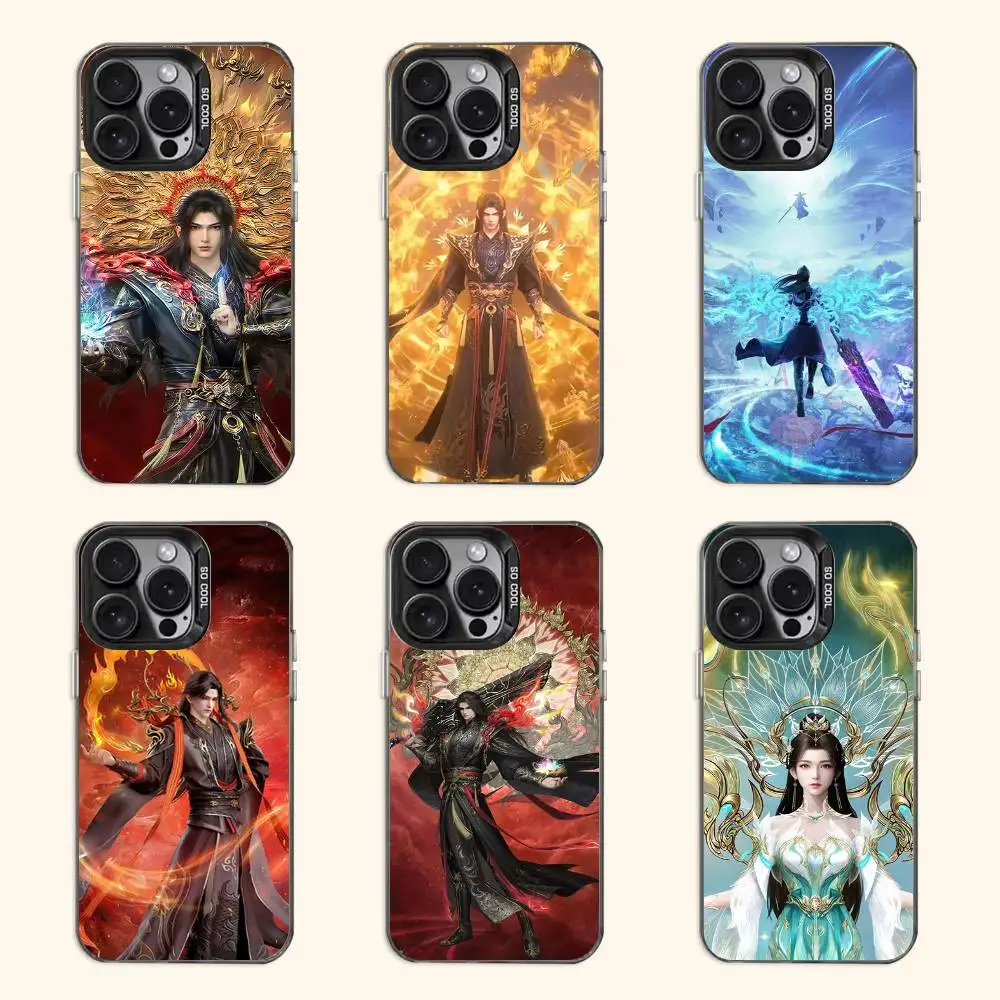 

Anime Dou Po Case for iPhone 11 12 13 14 15 16 17 Pro Max XS X XR Cover