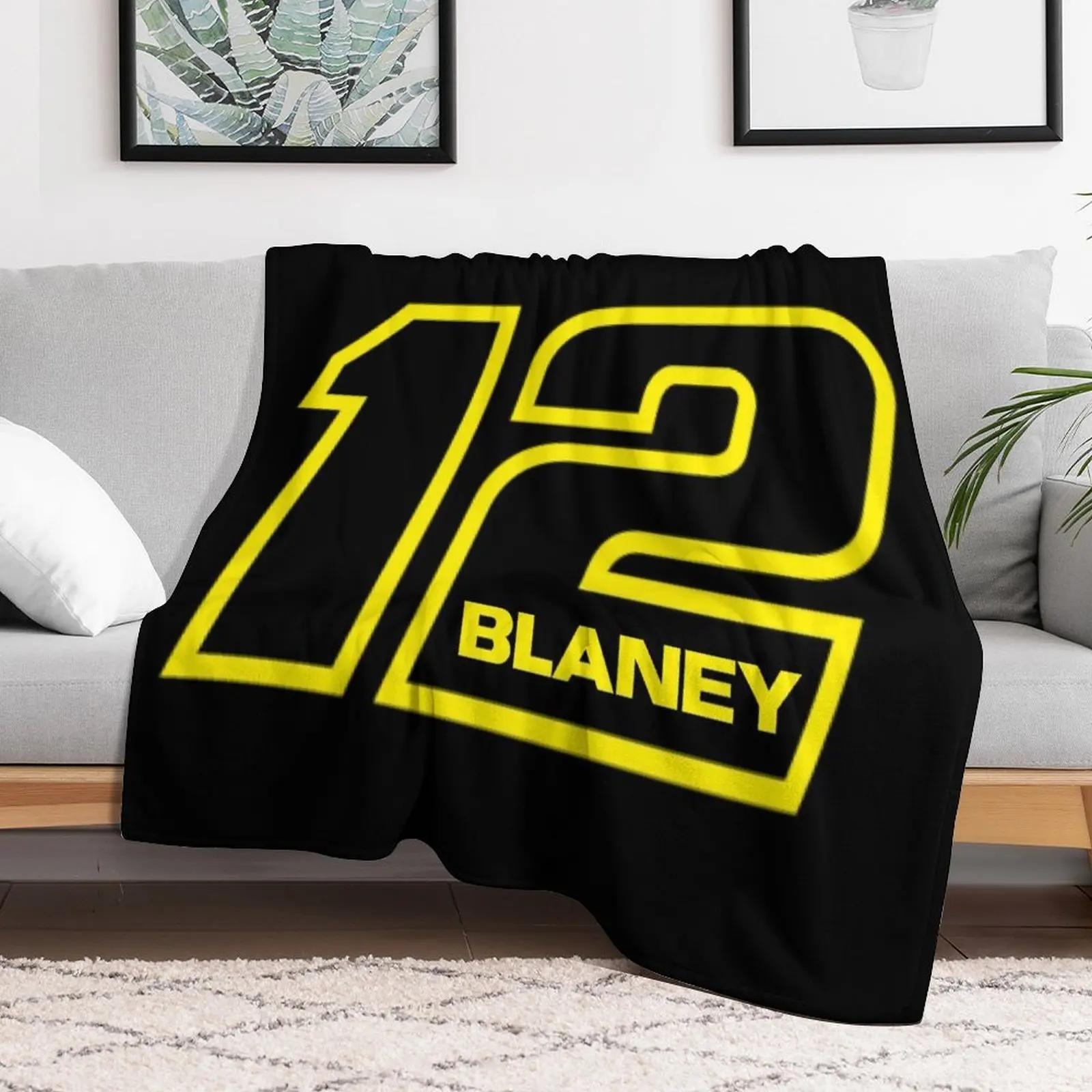 Ryan Blaney 12 Throw Blanket Thermal Luxury Throw Blankets