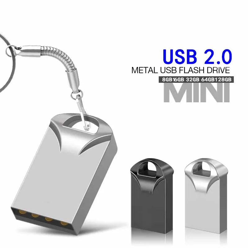 USB Flash Sürücü 2.0 Yüksek Hızlı 8 GB 16 GB 32 GB 64 GB 128 GB Cle USB 2.0 Flash Pendrive 128 GB 64 GB 32 GB 16 GB 8 GB 2.0 Çubuk Kalem Sürücü