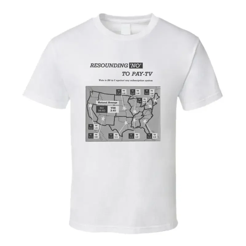 Pay Tv Vote Tv Guide Poll 1957 T Shirt
