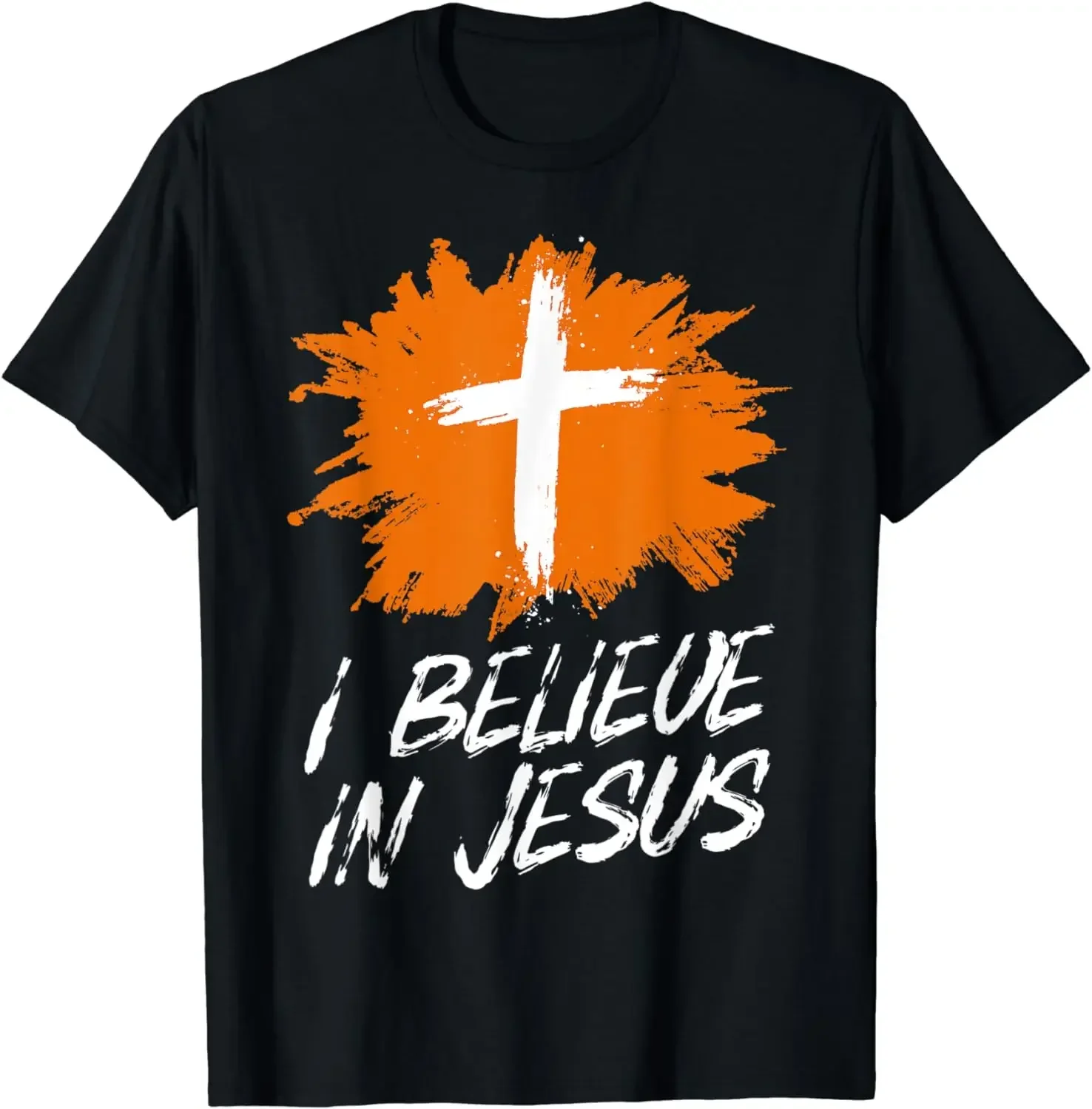 Casual Fashion coppia vestiti camicie per uomo Ropa Hombre I Believe in Jesus Kids uomo donna t-shirt Street