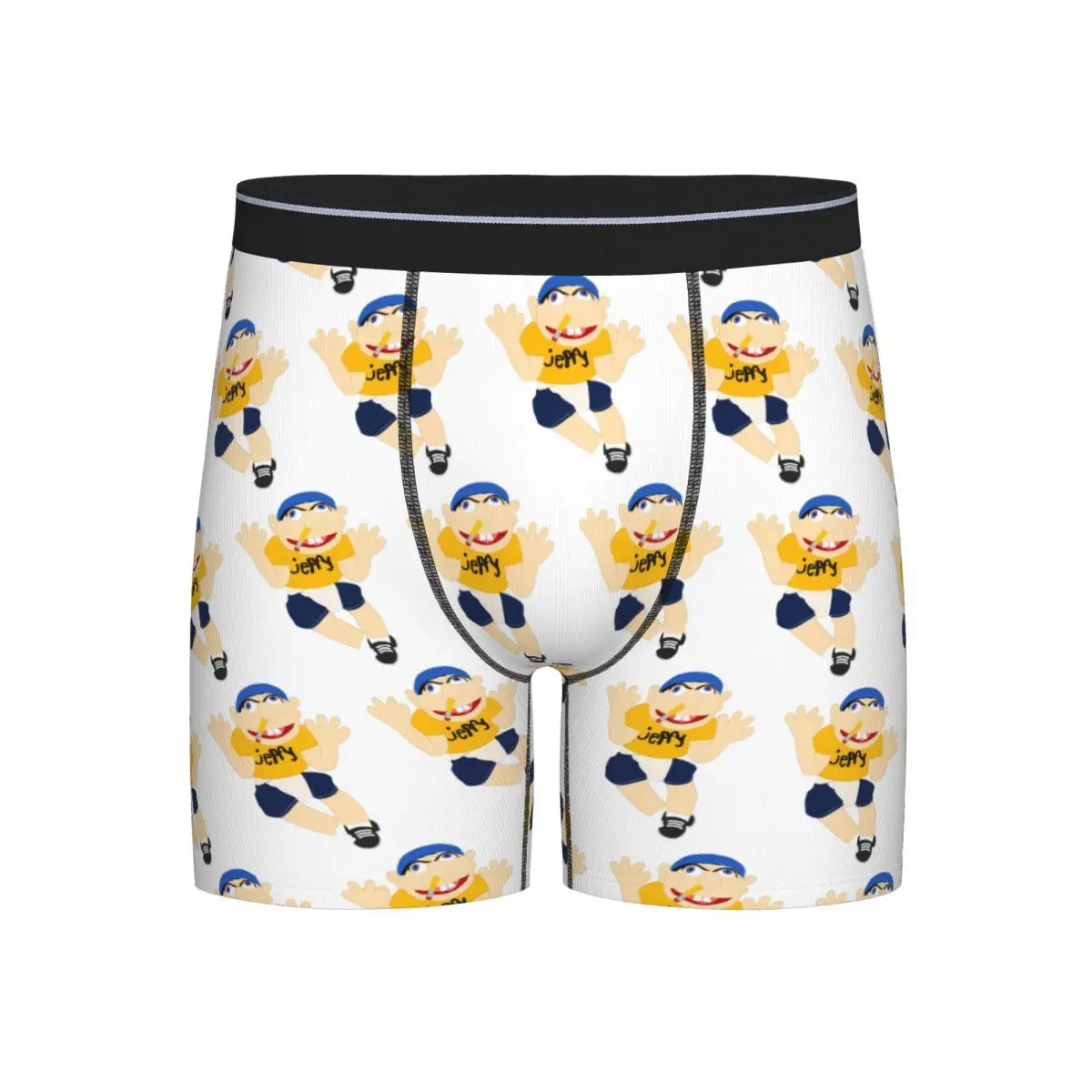 

Long Boxer Underpants Shorts Jeffy Puppet Sml Panties Men Soft Underwear for Homme Man Boyfriend Gifts