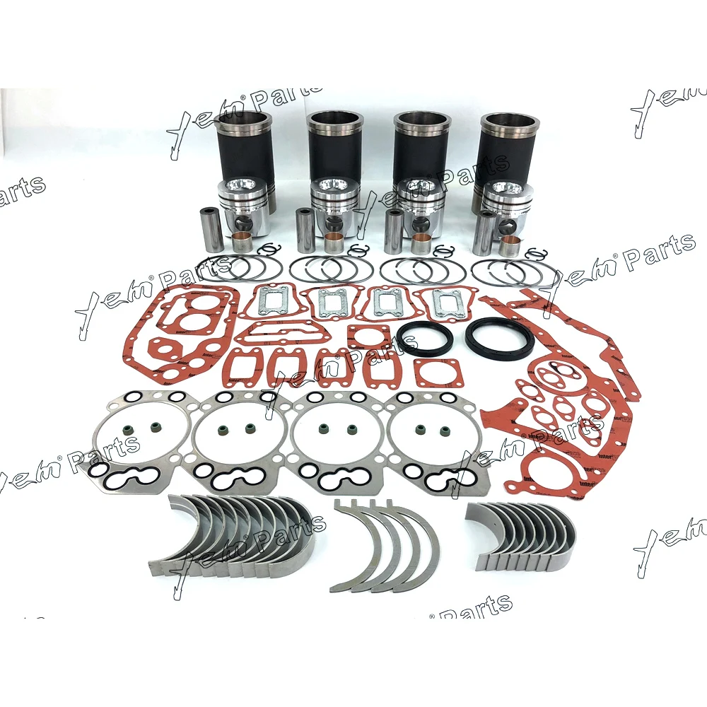 

R914 Overhaul Rebuild Kit With Gasket Set Bearing For Liebherr R914 Excavator Engine Parts