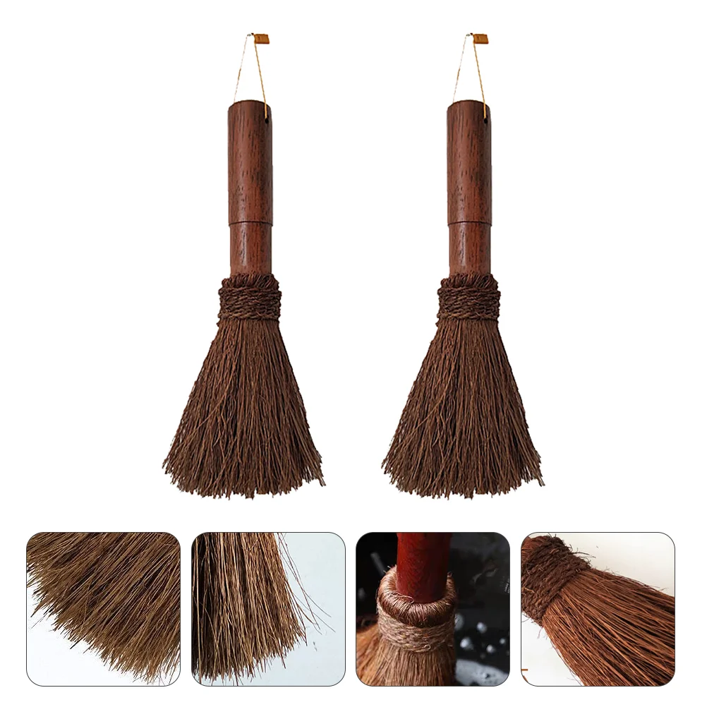 Coir Pan Brush Cleaning Washing Wok Kitchen Pot Sponge Manual Coconut Fiber Multi-purpose