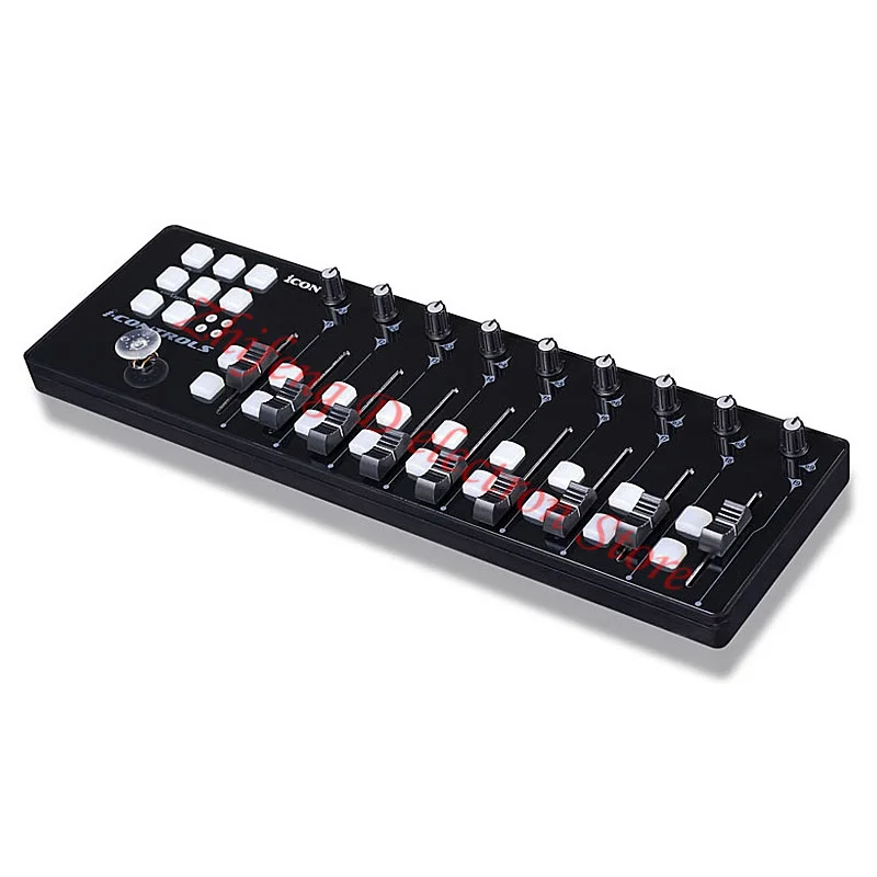 وحدة تحكم MIDI للتحكم في تسجيل متعدد المسارات تحت cubase، خلاط/خلاط التحكم، دعم البرنامج فوق Resolume 4.16