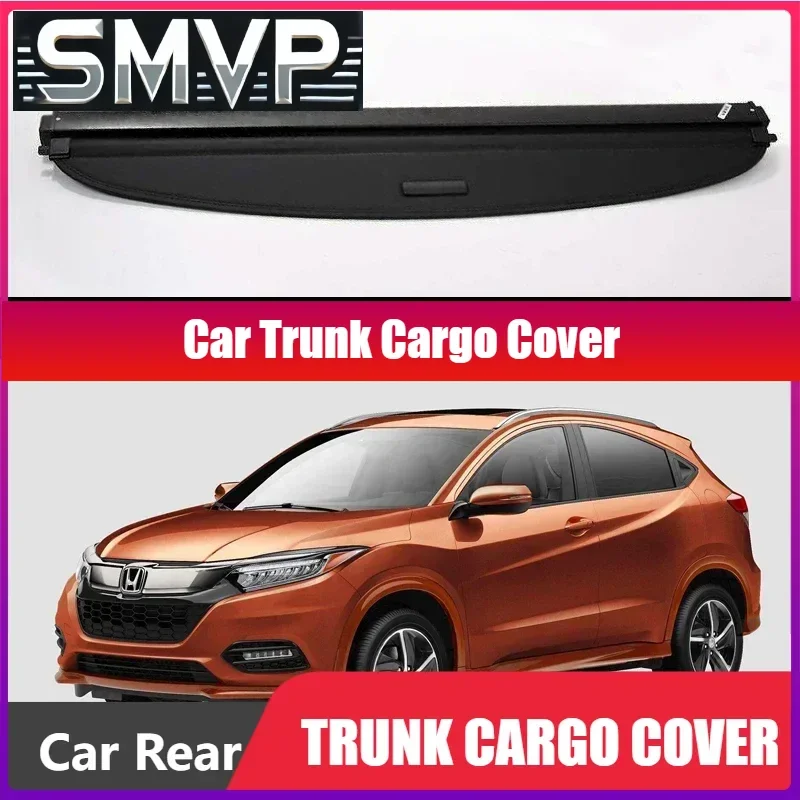 Крышка багажника для Honda VEZEL XRV HR-V HRV 2014-2021, защитный щиток, задняя занавеска для багажа, перегородка, автомобильные аксессуары