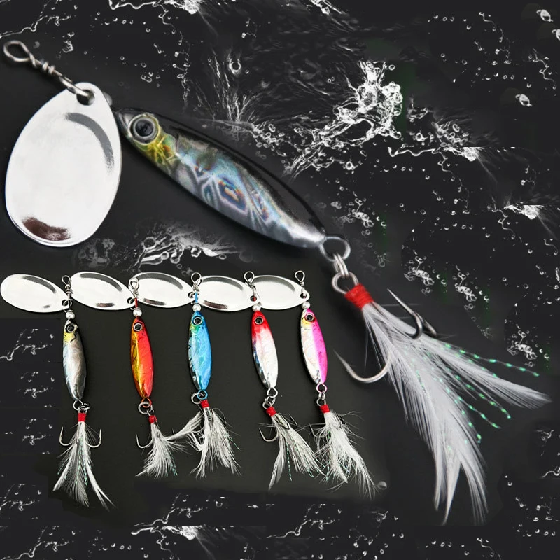 1pc 9/12/17g Long Casting Hard Bait, VIB Bait For Fishing Lure, Fishing Spinner Bait With Blade And Treble Hook For Bass Trout