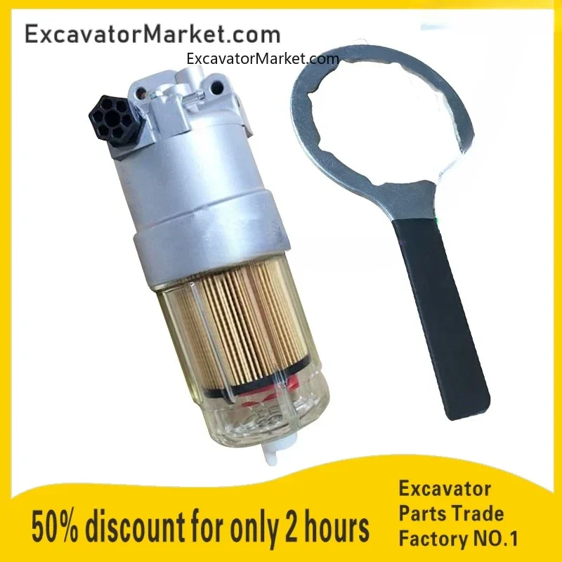 

For SANY SY 55 60 65 75 215-9 Excavator diesel filter Water separator excavator accessories For excavator