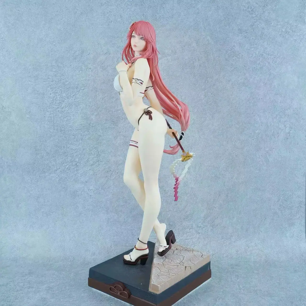 

50cm Genshin Impact Yae Miko Pvc Standing Position Game Girl Figure Model Gk Statue Collection Desktop Decoration Ornament Toys