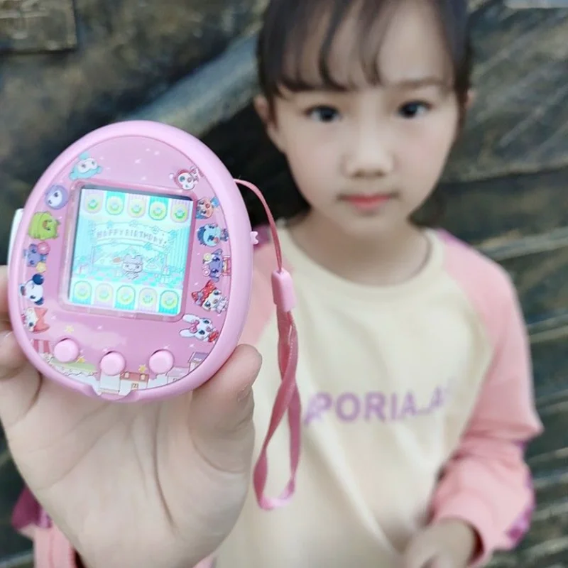 Tamagotchi Electronic Pets Toys For Children Color Screen USB Charge Interactive Virtual Pet Child Toy For Kids Game Toys Girls