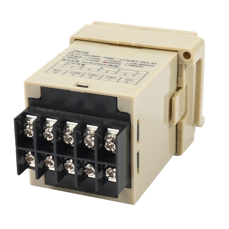 Hot-ZN48 AC220V Digital Time Citations Compteur Multifonction Rotation Vitesse Morte Mètre