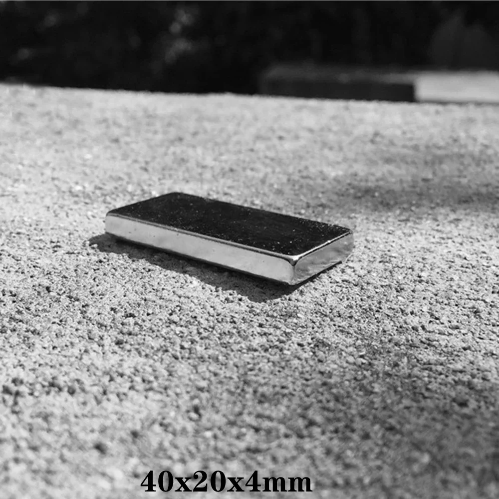 

Блок 40x20x4 мм, мощные магниты, толщина 4 мм, 40x20x4 мм для домашних холодильников, офисов, сделай сам, 40*20*4 мм