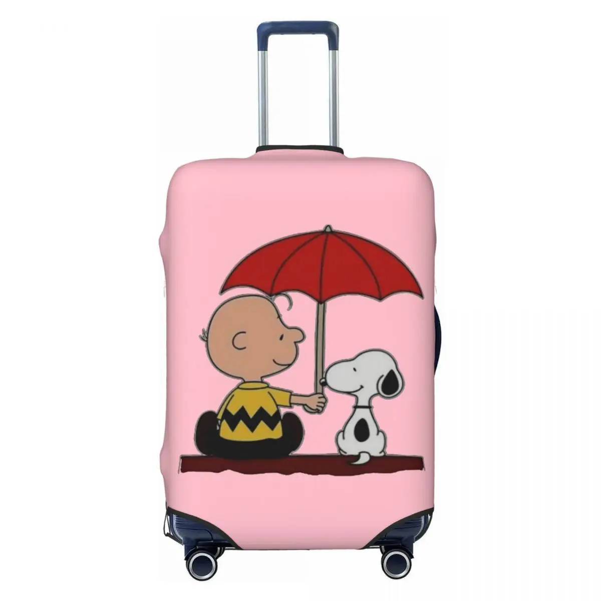 

Чехол для чемодана Custom S-Snoopys Animatd Cartoon, моющийся, защитный, подходит для чемоданов 18-32 дюйма