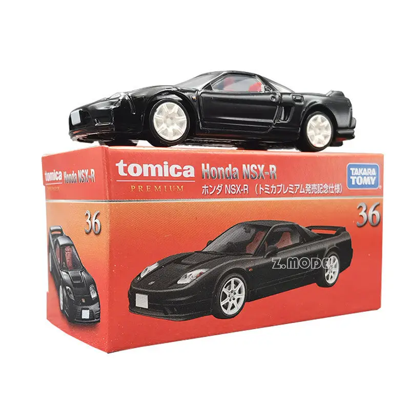 Black Box Collectible Tomica Premium 36 Honda NSX-R 1/60 Scale with Suspension Model Car Gift for Car Fans
